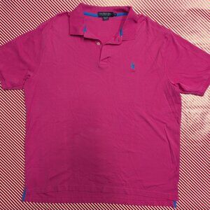 U.S. Polo Assn. Luxury Feel Polo Shirt – Used – Pink – Good Condition